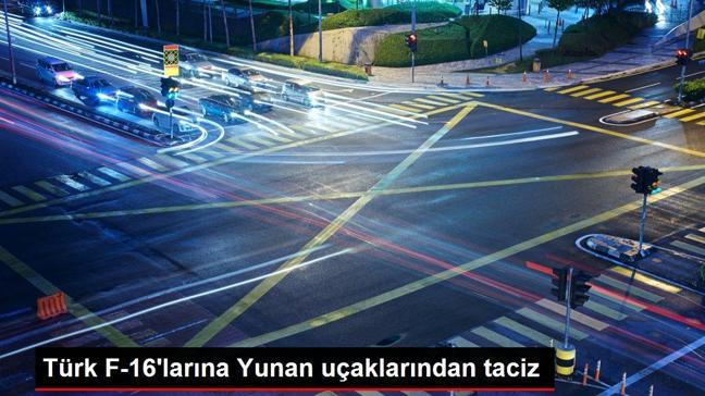 Türk F-16'larına Yunan uçaklarından taciz