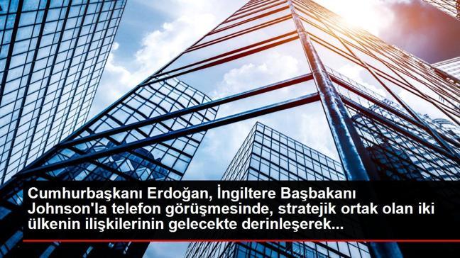 Cumhurbaşkanı Erdoğan, İngiltere Başbakanı Johnson'la telefon görüşmesinde, stratejik ortak olan iki ülkenin ilişkilerinin gelecekte derinleşerek...
