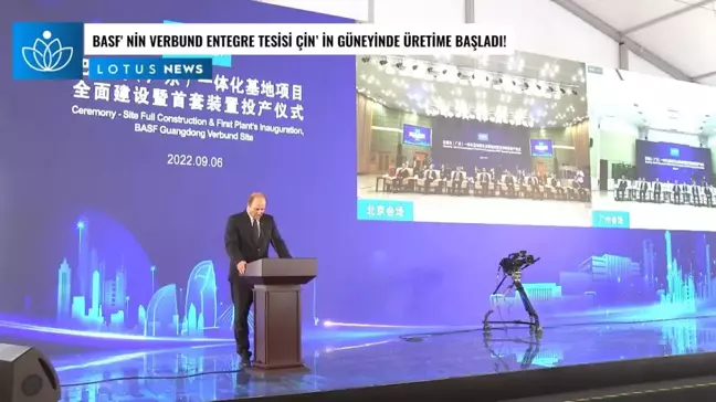 Video: Basf'nin Verbund Entegre Tesisi Çin'in Güneyinde Üretime Başladı