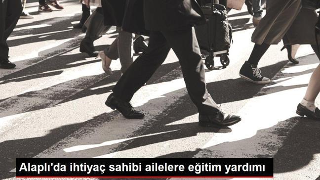 Zonguldak gündem: Alaplı'da ihtiyaç sahibi ailelere eğitim yardımı