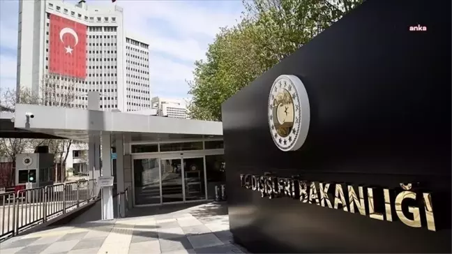 Dışişleri Bakanlığı: