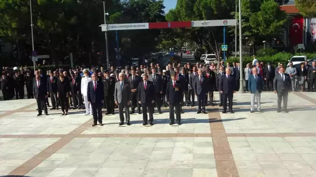 Muğla yerel: 19 Eylül Gaziler Günü dolayısıyla Muğla'da tören yapıldı