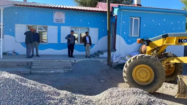 Aşağı Kırzı İlkokulu ve Köy Yaşam Merkezi hazırlıklarında sona gelindi