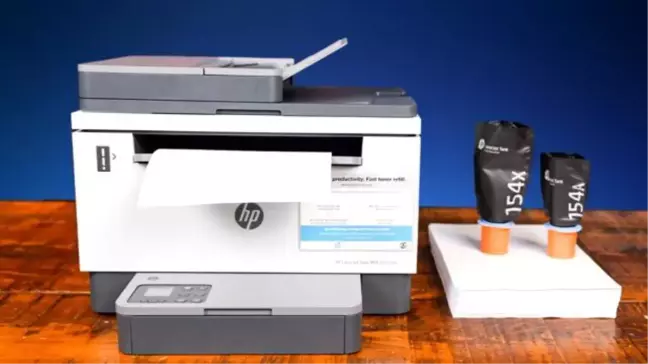 Kartuşsuz, Toner Tanklı Laser Yazıcı ile 5.000 sayfa baskı!