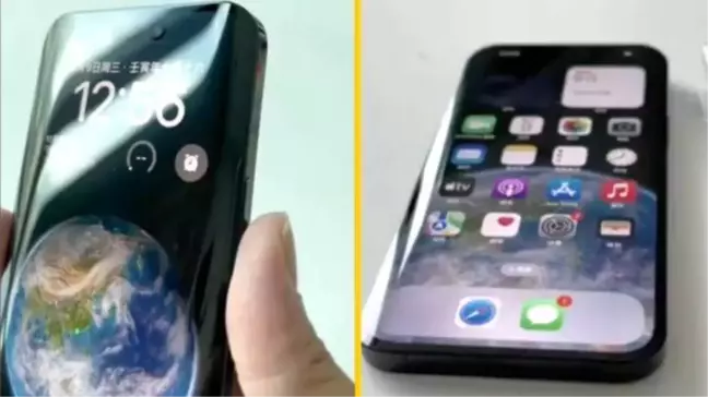 Dünyanın Edge ekrana sahip ilk iPhone'u!