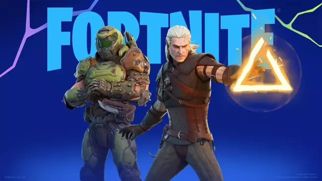 Fortnite'a Chapter 4 ile Witcher ve Doom kaplamaları geliyor