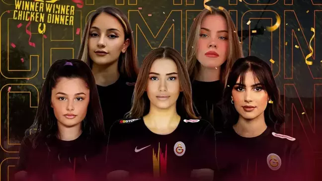 Galatasaray Espor, PUBG Mobile Women League'de şampiyon oldu
