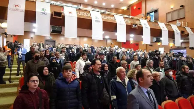 Burdur'da TOKİ kuraları çekildi, bin 116 konutun hak sahipleri belli oldu