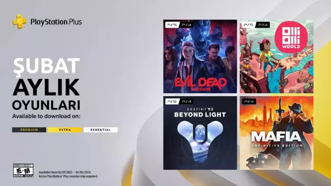 PlayStation Plus Şubat 2023 oyunları açıklandı! Toplam değeri 1002 TL