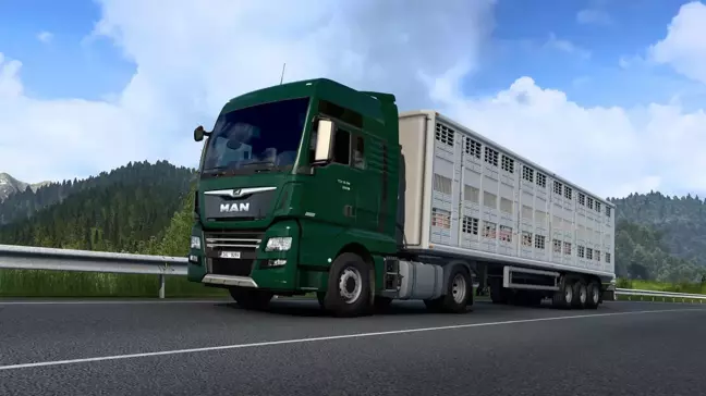 Euro Truck Simulator 2'ye hayvan taşıma dorsesi eklenecek