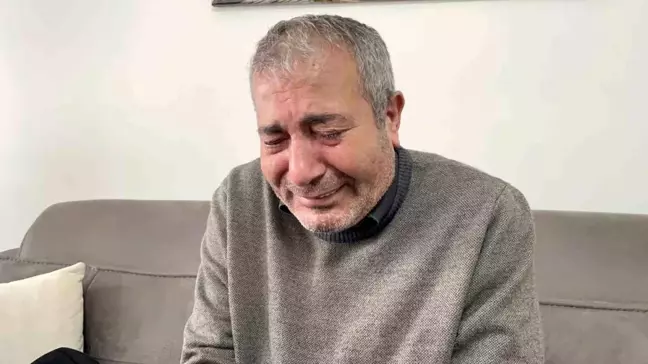 Acılı babanın gözü kulağı deprem bölgesinden gelecek haberde