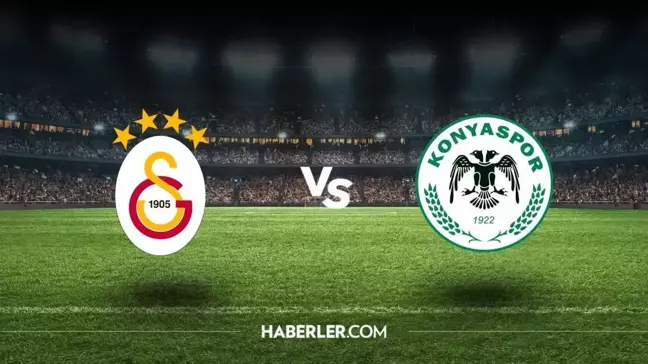 Konyaspor - Galatasaray maçı ne zaman, saat kaçta? Galatasaray - Konyaspor maçı hangi kanaldan yayınlanacak?