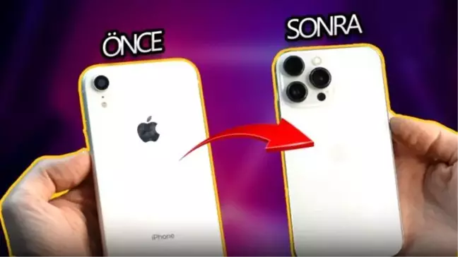 iPhone XR'ı iPhone 14 Pro'ya dönüştürdük!
