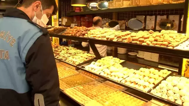 Ümraniye'de bayram öncesi pastanelere denetimler başladı