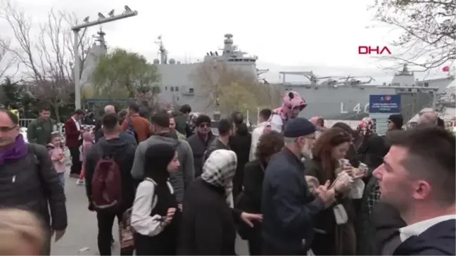 TCG ANADOLU SARAYBURNU'NDAN HAREKET ETTİ