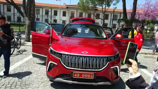 Yerli ve milli otomobil TOGG Muğla Valiliği envanterine girdi