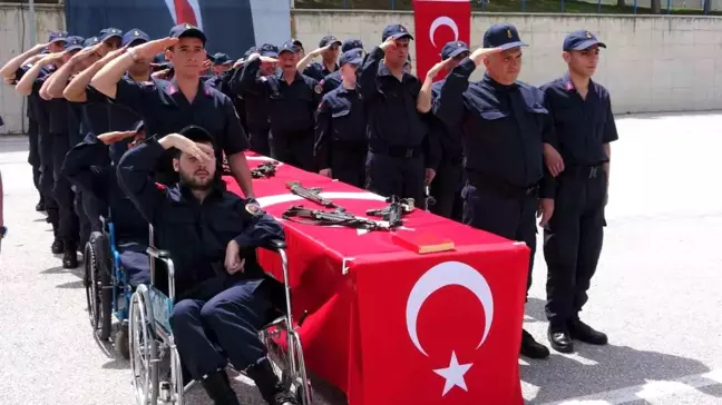 Yozgat'ta 36 engelli bir günlüğüne askerlik sevinci yaşadı