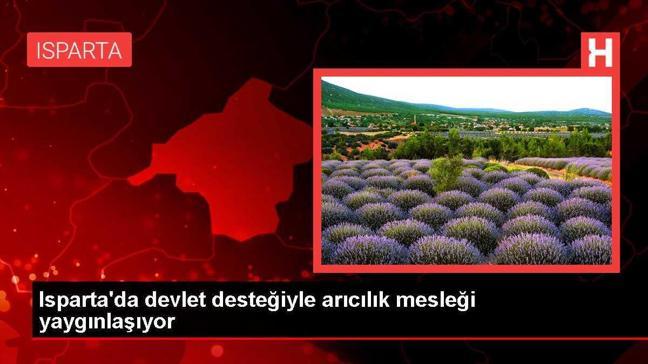 Isparta'da devlet desteğiyle arıcılık mesleği yaygınlaşıyor