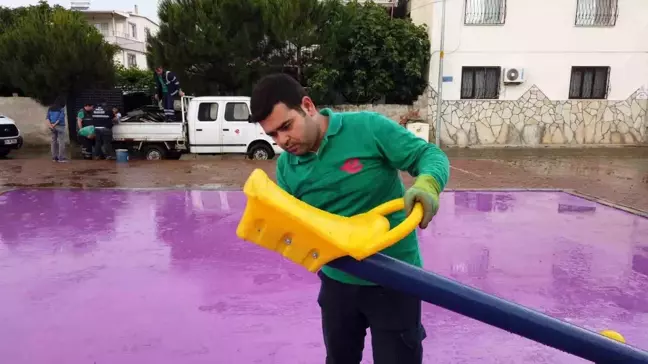Efeler Belediyesi Ali Gaffar Okkan Parkı'nda Bakım ve Yenileme Çalışması Yaptı