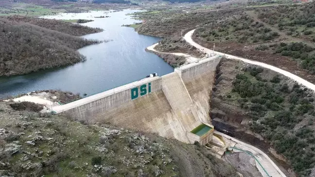 Manisa'da Kelebek Barajı tamamlandı