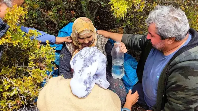Denizli'de kaybolan yaşlı kadın 4 gün sonra sağ olarak bulundu