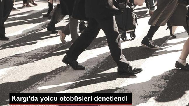 Kargı'da Otobüs Denetimi Yapıldı
