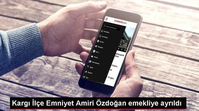 Kargı İlçe Emniyet Amiri Özdoğan emekliye ayrıldı