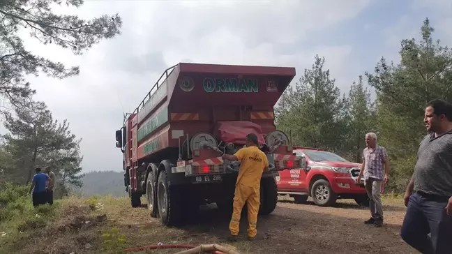 Osmaniye'de çıkan orman yangınına müdahale ediliyor