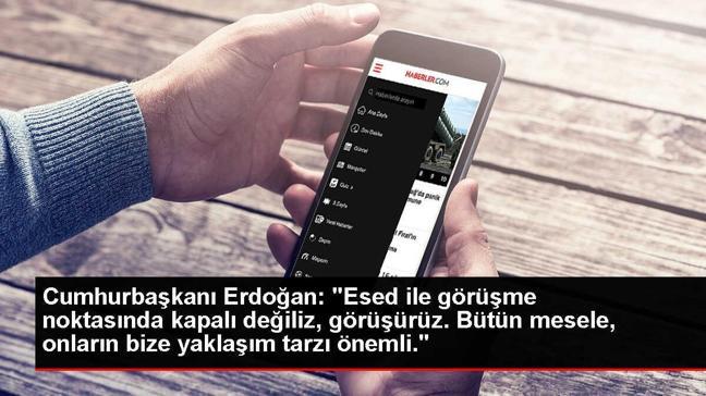 Cumhurbaşkanı Erdoğan: