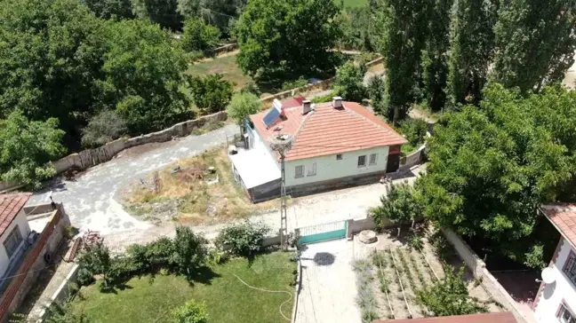 83 yaşındaki adam leylekleri izlemek için dürbün kullanıyor