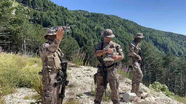 Bursa'da Polis Özel Harekat Timleri Orman Yangınlarına Karşı Tedbir Aldı