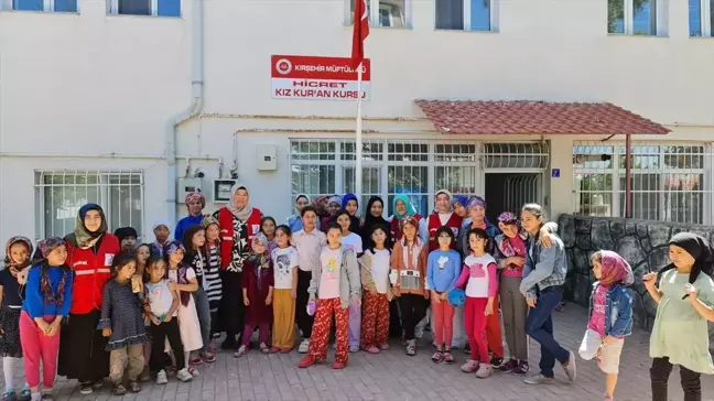 Kırşehir Kızılay Şubesi Yaz Kur'an Kurslarına Ziyaret