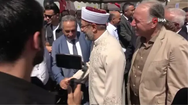 Diyanet İşleri Başkanı Erbaş: Cami ve Kur'an Kurslarının enerjisi yenilenebilir enerji sistemleriyle karşılanacak