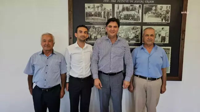 Demokrat Parti Heyeti Fethiye Belediye Başkanı Alim Karaca'yı Ziyaret Etti