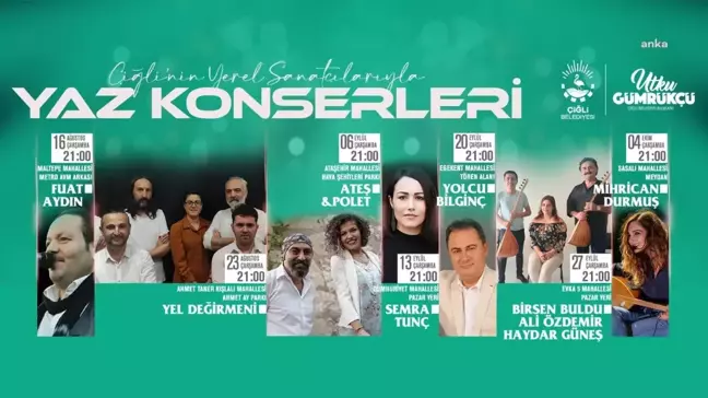 Çiğli Belediyesi Yaz Konserleri
