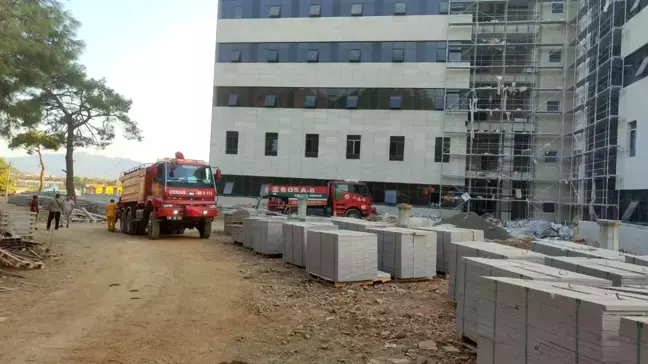 Marmaris Devlet Hastanesi'nde Yangın Çıktı
