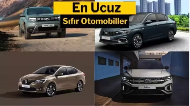 Türkiye'de Satılan En Ucuz Sıfır Kilometre Otomobiller