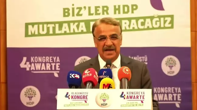 Hdp 4'üncü Olağanüstü Kongresi… Sancar: