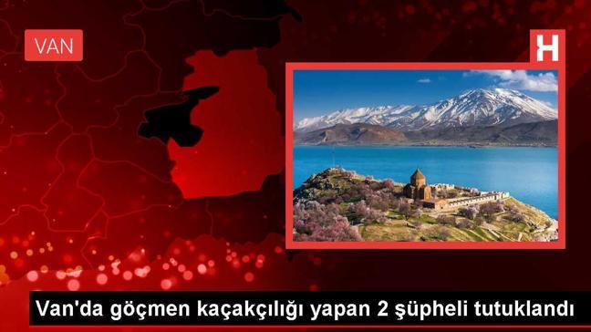 Van'da göçmen kaçakçılarına operasyon: 2 tutuklama