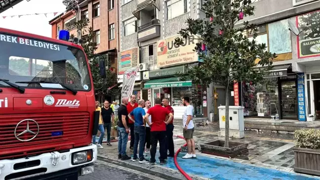 Zonguldak'ta 6 Katlı Binada Yangın: 1 Yaralı