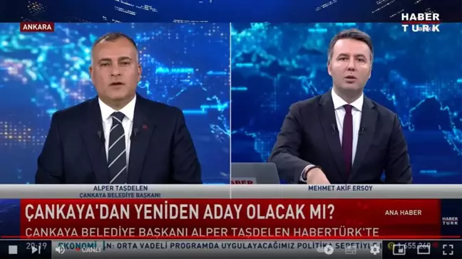 Çankaya Belediye Başkanı Alper Taşdelen, bir dönem daha devam etmek istiyor