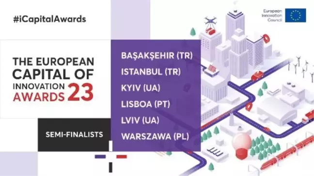 Başakşehir Belediyesi Avrupa İnovasyon Başkenti Ödülleri'nde yarı finale yükseldi