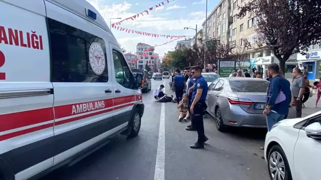 Tekirdağ Çorlu'da Motosiklet Kazası: 2 Kişi Yaralandı