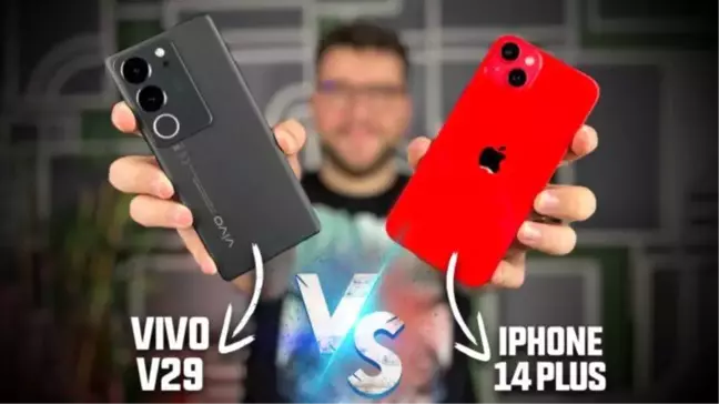 vivo v29 vs iPhone 14 Plus Portre Modu Karşılaştırması