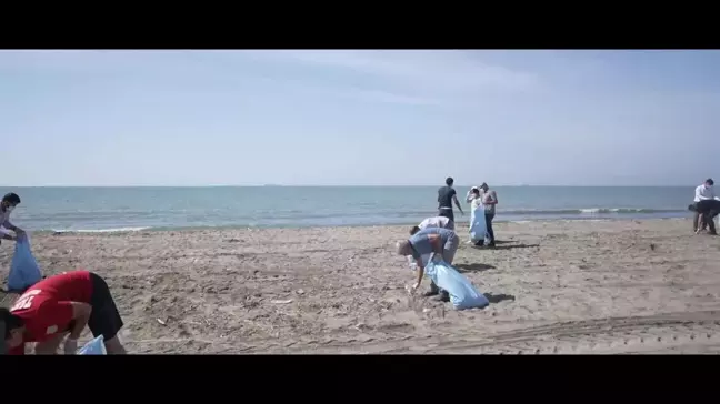 Tarsus Belediyesi, Dünya Temizlik Günü'nde Tarsus Plajı'nı temizledi