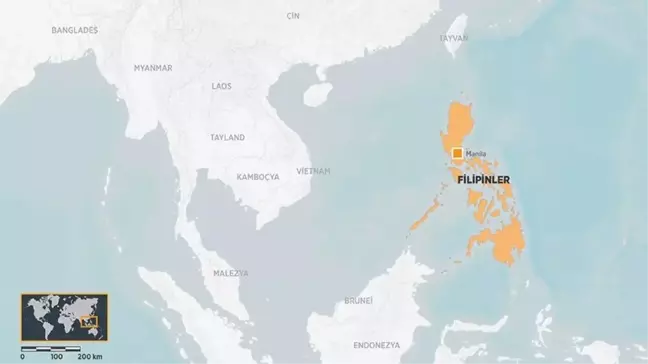 Filipinler hangi yarım kürede? Filipinler'in konumu ve harita bilgisi