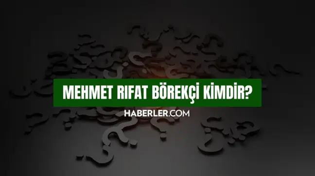 Mehmet Rıfat Börekçi kimdir? Müzisyen Mehmet Rıfat Börekçi nereli? Mehmet Rıfat Börekçi hayatı ve biyografisi!