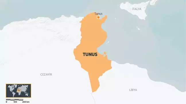 Tunus hangi yarım kürede? Tunus'un konumu ve harita bilgisi