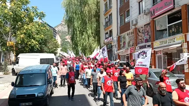 Tunceli'de Fırat Elektrik Dağıtım işçileriyle anlaşma sağlanamadı