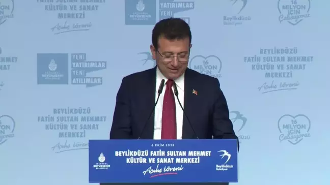 İmamoğlu'ndan